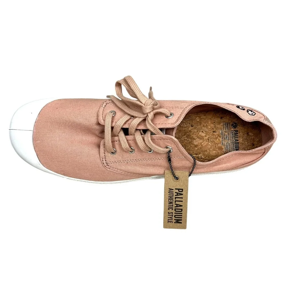 Palladium Earth Collection Mens Sneaker Bumper Toe Lug Soles Low Top Rose Sz 12